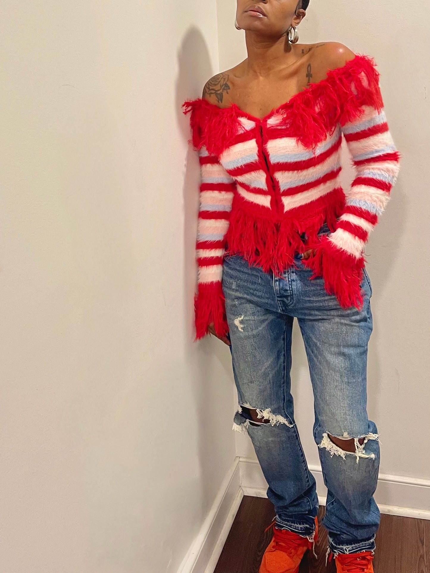 Lovers Fringe Knit Top